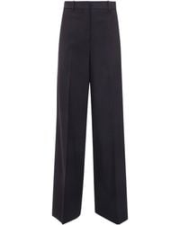 JOSEPH - High-Waisted Straight-Leg Casual Pants - Lyst