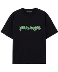 Palm Angels - Thai Logo T-Shirt - Lyst