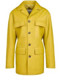 Tod's - Long-Sleeved Leather Jacket - Lyst