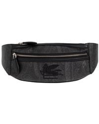 Etro - Paisley-Printed Zipped Belt Bag - Lyst