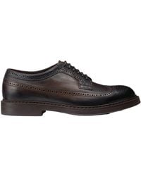 Doucal's - Dovetail Lace-Up Shoes - Lyst