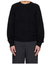 HELIOT EMIL - Roan Alpaca Knit Crew Neck Sweater - Lyst