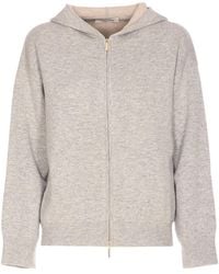 Max Mara - Kurt Zip-Up Knitted Hoodie - Lyst
