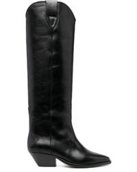 Isabel Marant - Denvee Pointed Toe Knee-High Boots - Lyst