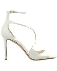 Jimmy Choo - Azia 95 Ankle-Strapped Sandals - Lyst