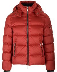Moorer - Zippered Down Jacket - Lyst