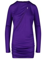 Versace - Cutout Detail Minidress - Lyst