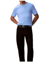 Calvin Klein - Pima Cotton Short Sleeve Jumper - Lyst