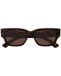 Gucci - Eyewear Rectangle Frame Sunglasses - Lyst