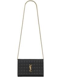 Saint Laurent - Cassandre Matelassé Carre Crossbody Bag - Lyst