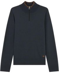 Paul Smith - Half-Zip Long-Sleeved Sweater - Lyst