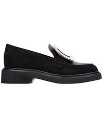 Roger Vivier - Viv' Rangers Buckle-Detail Loafers - Lyst