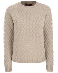 Max Mara - Cashmere Long-Sleeved Sweater - Lyst