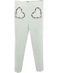 Moschino - Heart-Shaped Bag Casual Pants - Lyst