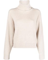 Brunello Cucinelli - Roll-Neck Knitted Jumper - Lyst