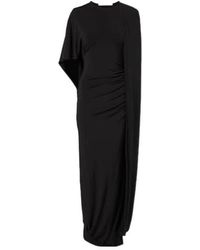 Stella McCartney - Caped Ruched Gown - Lyst