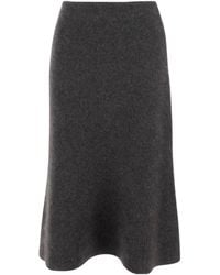 The Row - Cashmere Skirt - Lyst