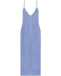 Haight - Open-Knit Midi Dress - Lyst