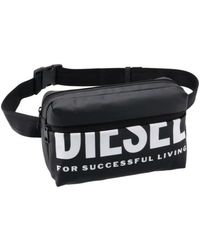 DIESEL - Logo Print Belt Bag - Lyst
