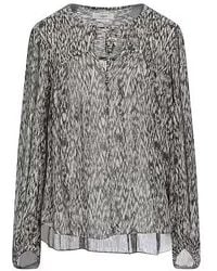 Isabel Marant - Long-Sleeve V-Neck Top - Lyst