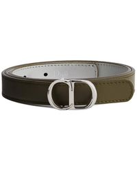 Dior - Reversible Cdicon Belt - Lyst