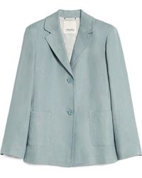 Max Mara - 'S Single-Breasted Long-Sleeved Jacket - Lyst