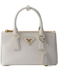 Prada - Galleria Mini Saffiano Leather Bag - Lyst