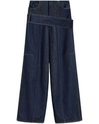 Sportmax - Aia Wide-Leg Jeans - Lyst