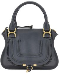 Chloé - Small Marcie Leather Tote Bag - Lyst