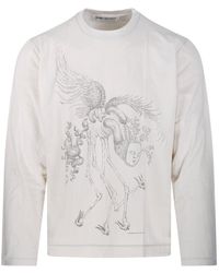 Our Legacy - Box Graphic Long Sleeve T-Shirt - Lyst