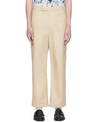 Thom Browne - Mid-Rise Straight-Leg Tailored Trousers - Lyst