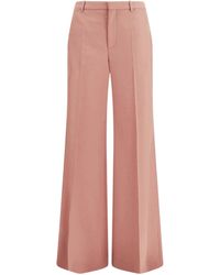 Chloé - Chloé Tailored Straight-Leg Pants - Lyst