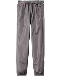 Miu Miu - Technical Silk Joggers - Lyst