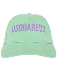 DSquared² - One Life Logo Printed Baseball Cap - Lyst