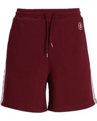 Drole de Monsieur - Side-Stripe Cotton Shorts - Lyst