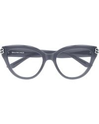 Balenciaga - Eyewear Cat Eye Frame Glasses - Lyst