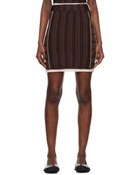 Sunnei - Doppia Mini Skirt - Lyst