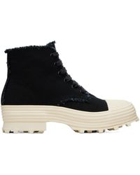 CAMPERLAB - Traktori Frayed Lace-Up Boots - Lyst