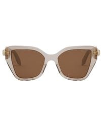 BVLGARI - Bulgari Serpenti Geometric Sunglasses - Lyst