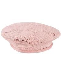 Gucci - Gg Crochet Beret - Lyst