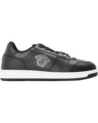Versace - Logo Low-Top Sneakers - Lyst