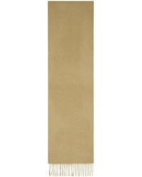 Max Mara - Fringed Logo Scarf - Lyst