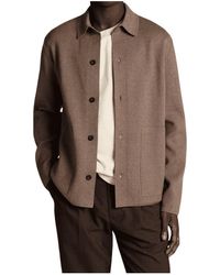Vince - Long-Sleeved Knitted Cardigan - Lyst