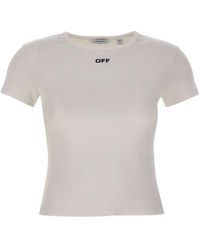 Off-White c/o Virgil Abloh - Short-Sleeved T-Shirt - Lyst