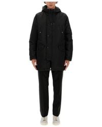 Theory - Padded Hooded Jacket - Lyst