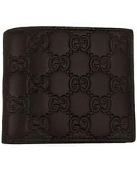 Gucci - Embossed Wallet - Lyst
