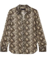 Nili Lotan - Gaia Shirt - Lyst