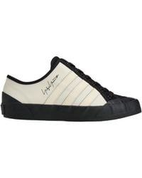 Y-3 - Nisi Panelled Low-Top Sneakers - Lyst