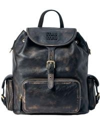 Miu Miu - Flap-Top Backpack - Lyst