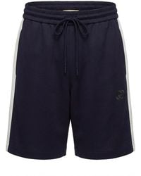 Gucci - Technical Jersey Shorts With Embroidery - Lyst